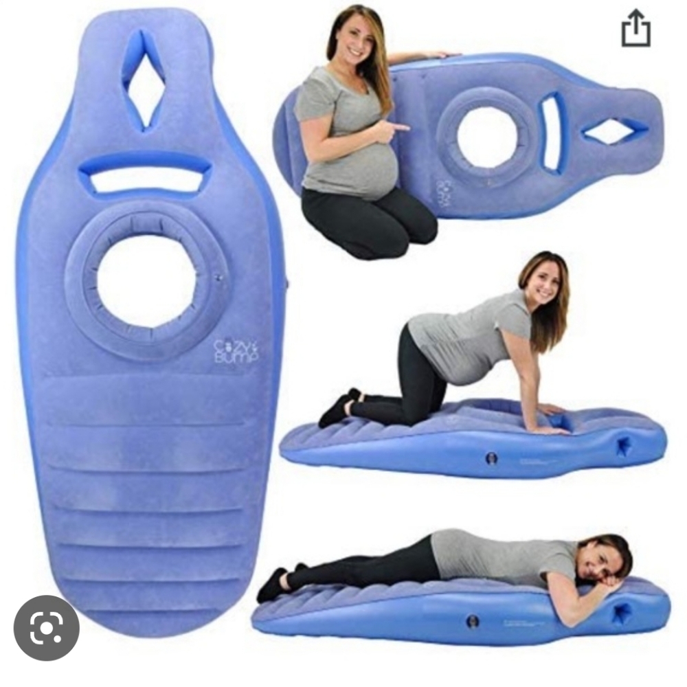 Cozy Bump Blow Up Pregnancy Pillow
